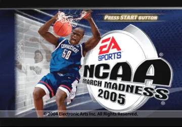 NCAA March Madness 2005 screen shot title